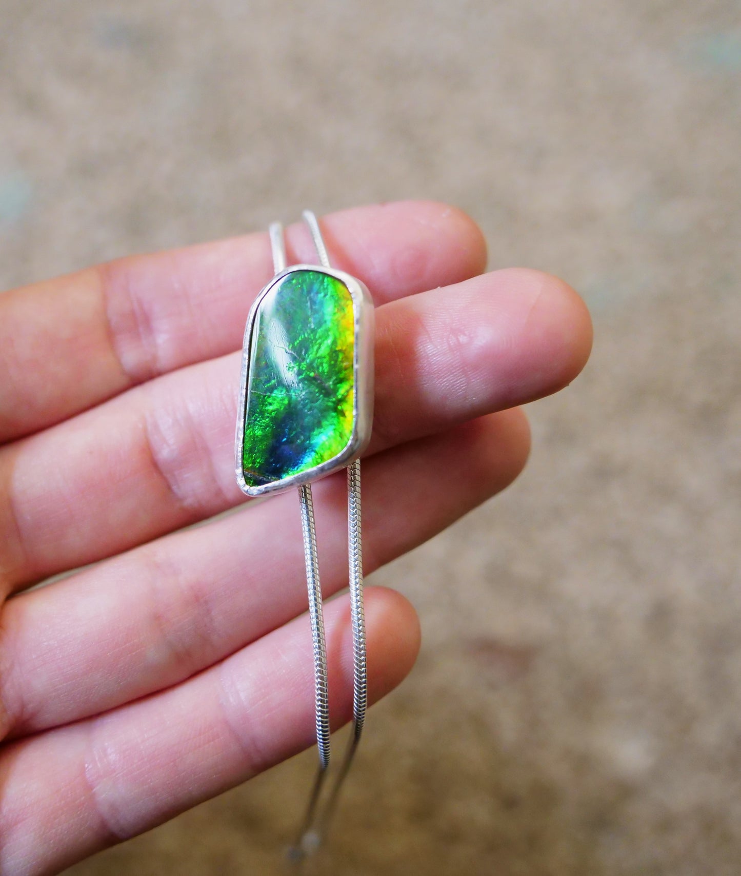 Ammolite Bolo