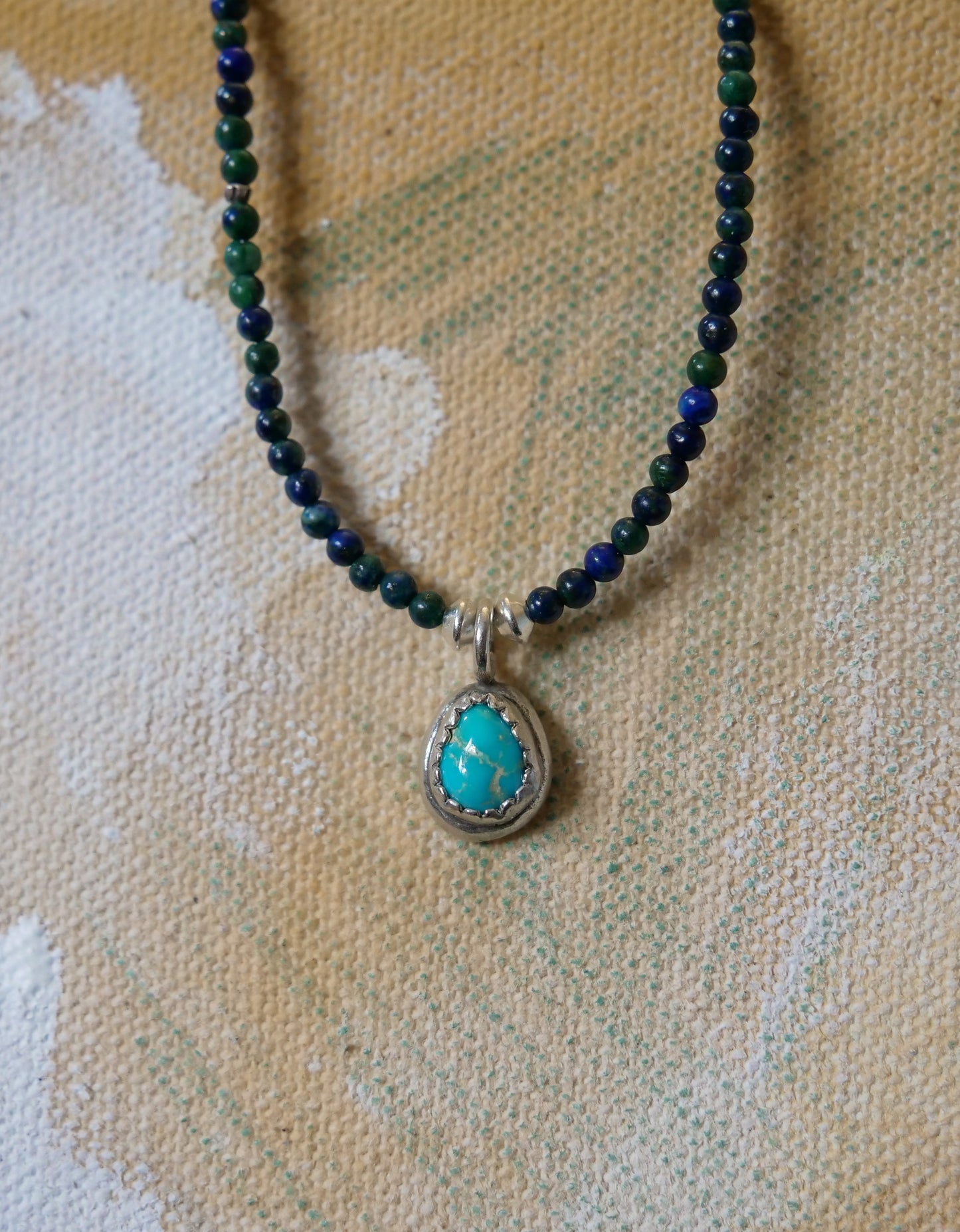 Fox Mine Turquoise and Chrysocolla