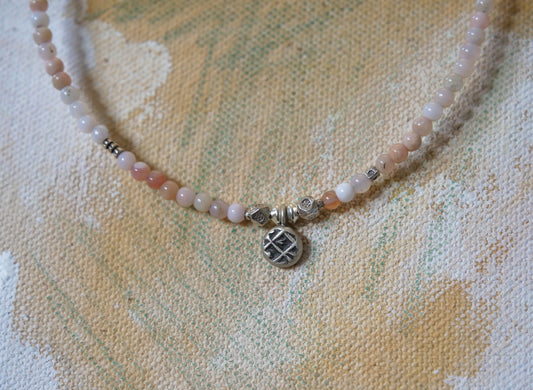 Pink Opal Necklace