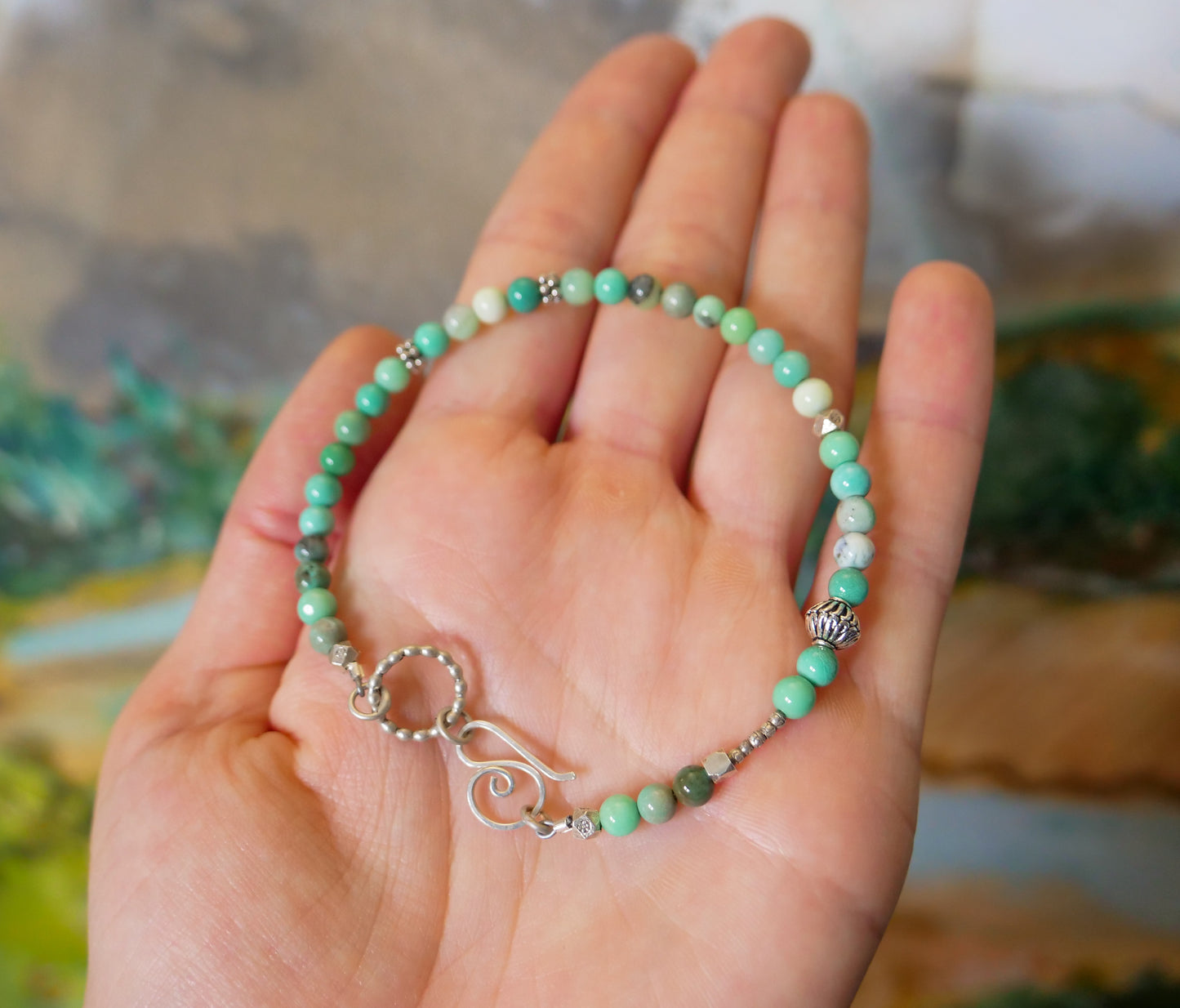 Chrysoprase Bracelet